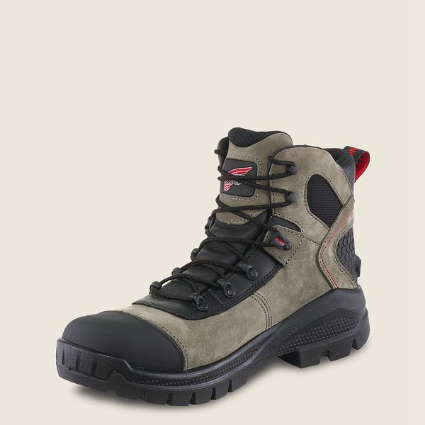 Red Wing Mens Crv™ - 6-inch Toe - Safety Boots Olive/Black - 0849XZLYI